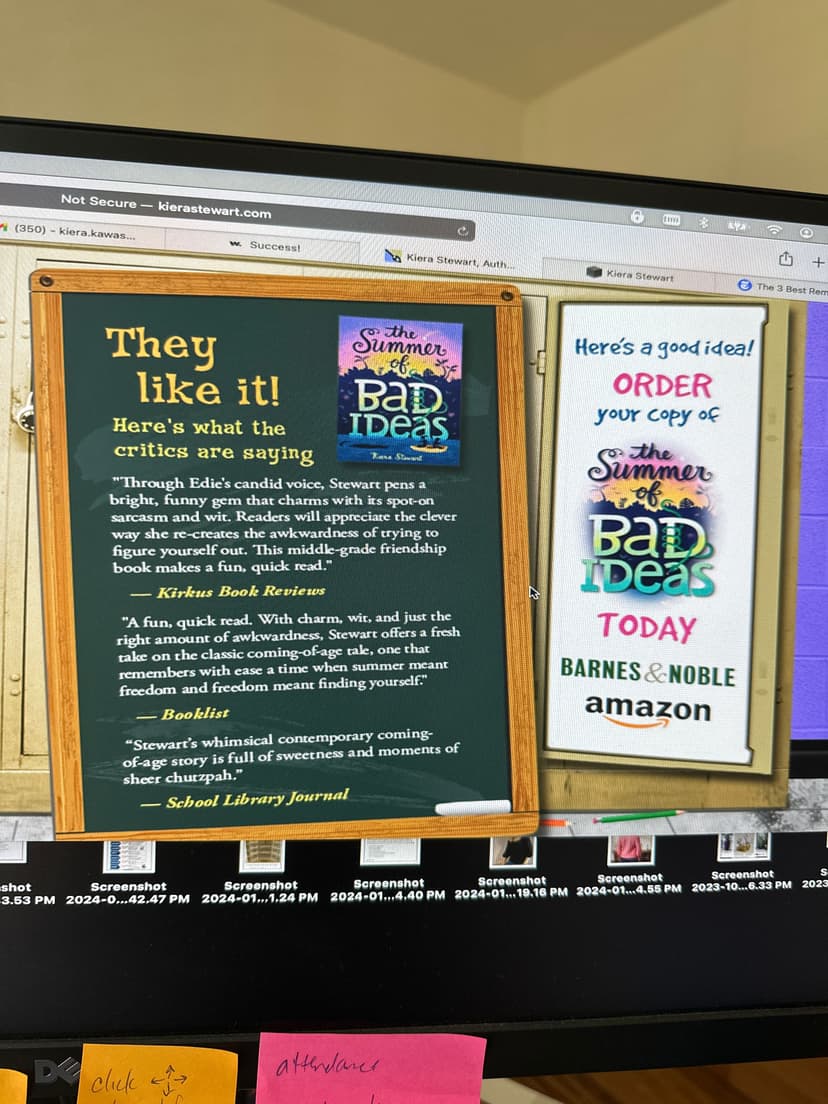 Old Website Screenshot